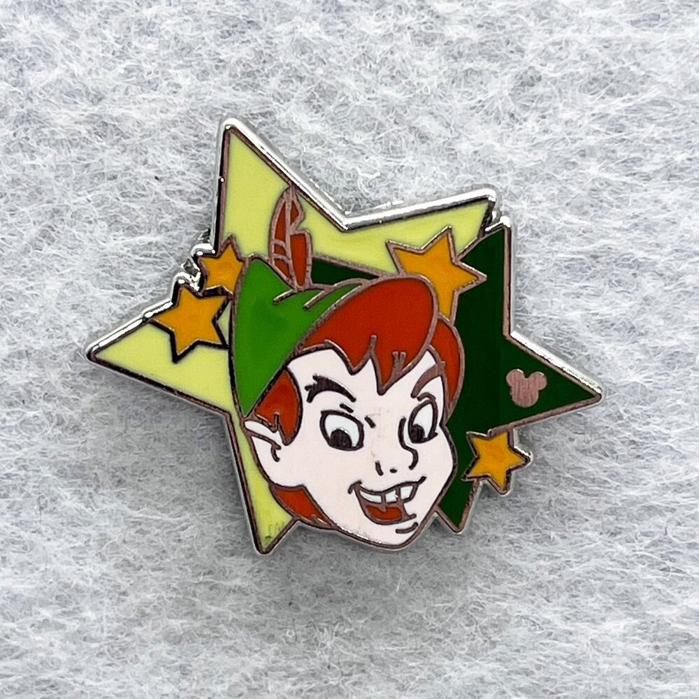 🔮 5/$25 Disney Peter Pan Stars Pin